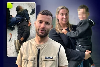 Ilyes (32) ayuda a la mujer que es acosada, y