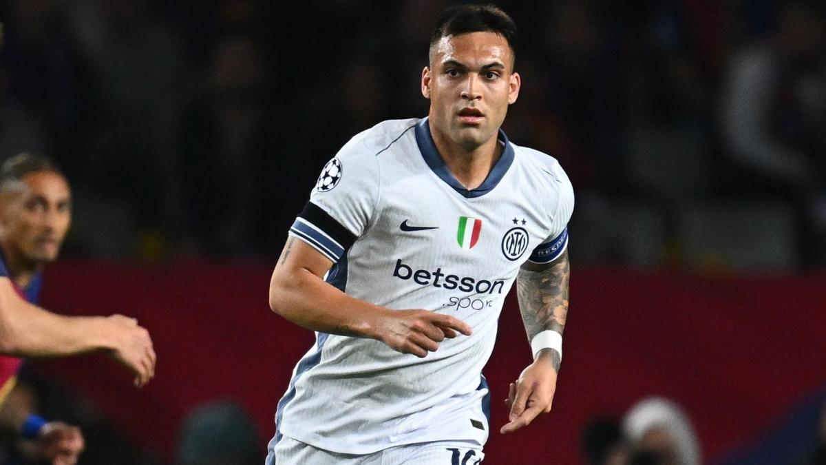 Inter, Lautaro sale en el intervalo: resentimiento a los flexores
