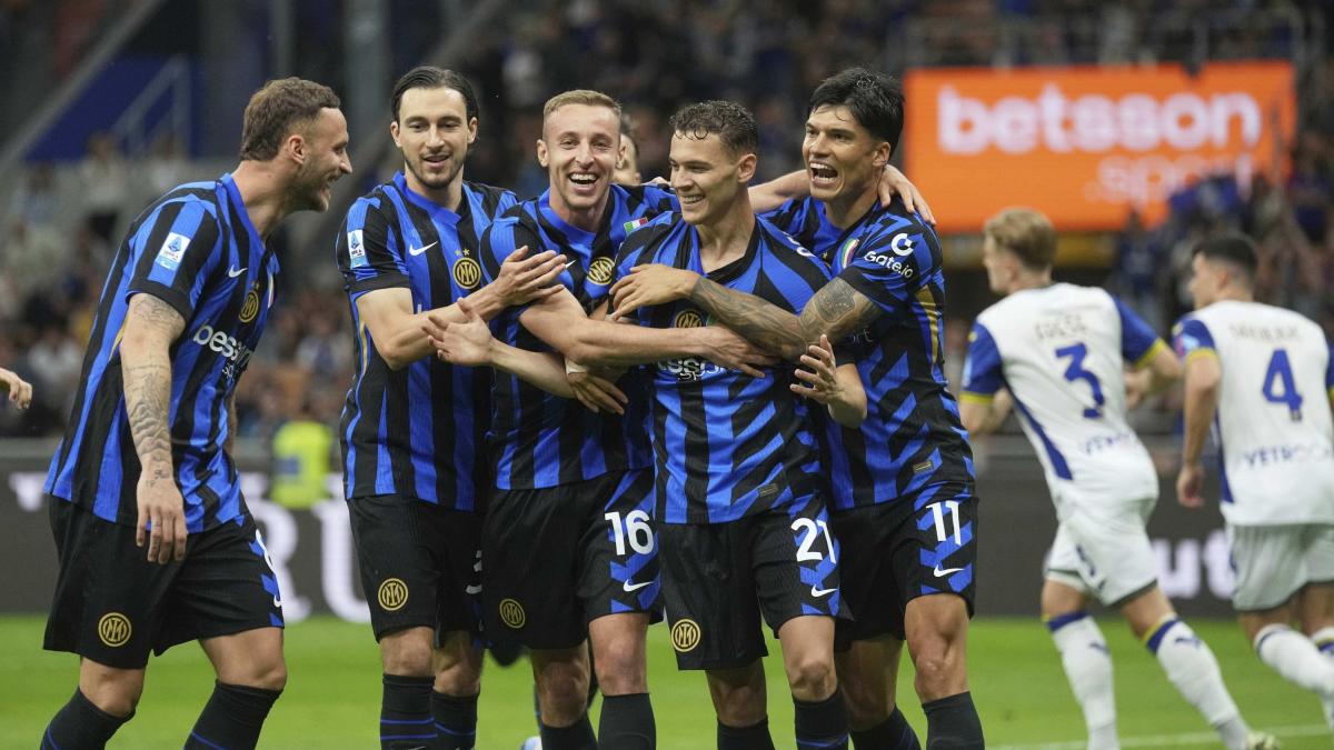 Inter, solo buenas noticias: supera a Verona, se queda a