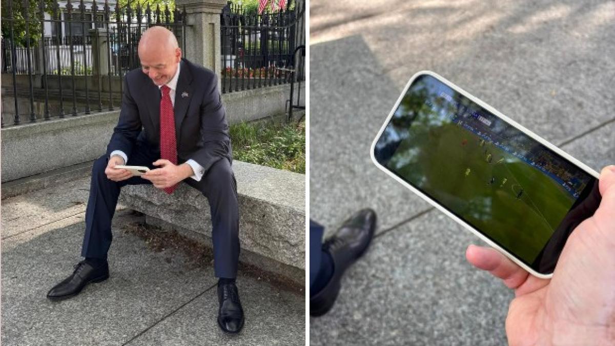 Inter, ¡un fanático especial de la Casa Blanca! Infantino va