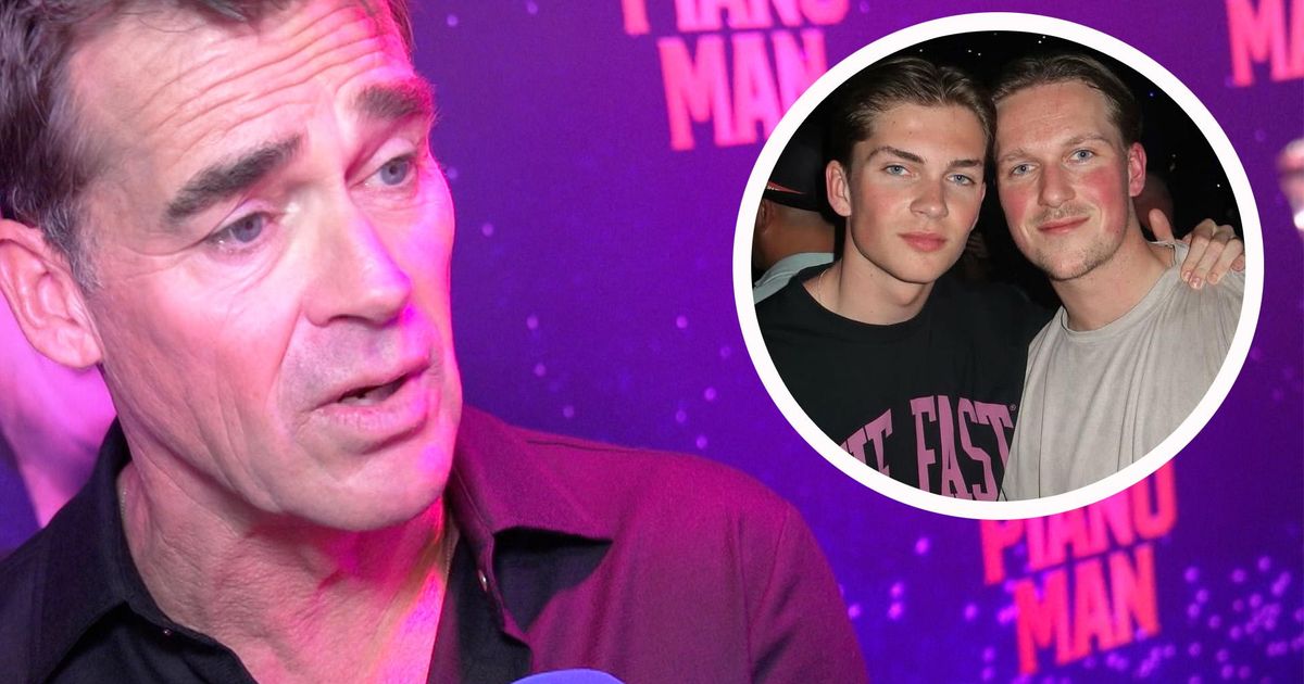 Jeroen van der Boom claramente: "Mis hijos no quieren esto