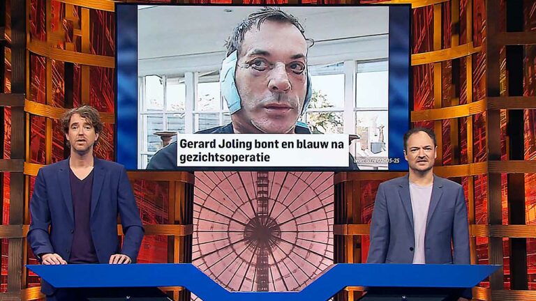 Just Here Duo está sorprendido por Gerard Joling: 'Totalmente golpeado'