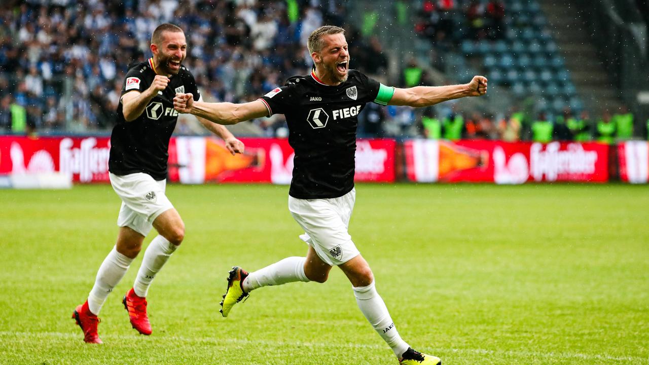 Kellerkind Münster humilla aspirante a la promoción Magdeburgo