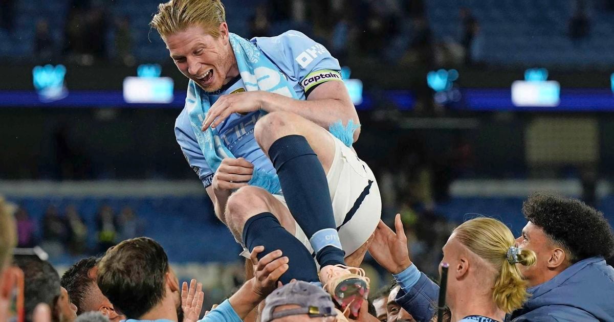 Kevin de Bruyne con hermoso tributo se despidió al Manchester