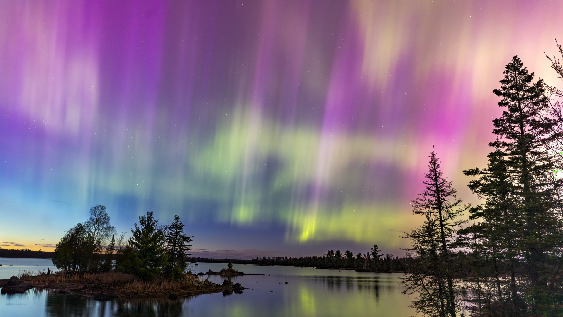 Las auroras boreales pueden ser visibles en 20 estados de