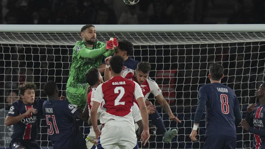 Liga de Campeones, PSG-Arsenal 2-1: Metas y aspectos destacados