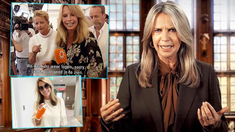Linda de Mol orinó en la gala: 30 personas se
