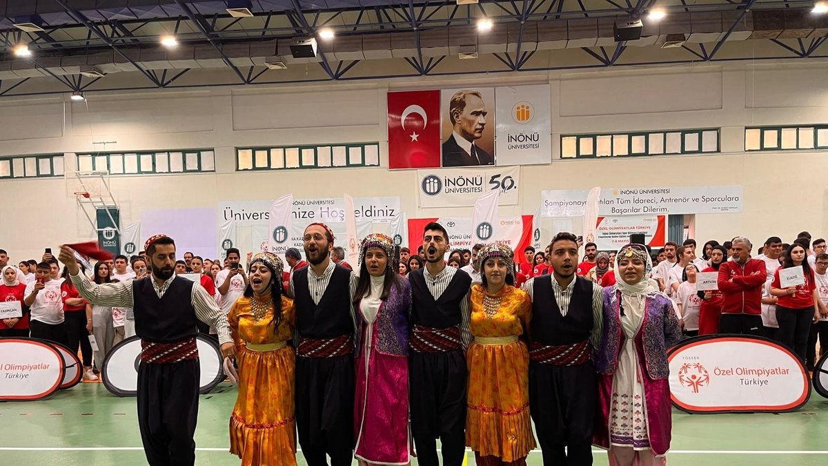 Los atletas privados se reunieron en Malatya en los Juegos