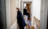 Los buscadores de la casa en Rotterdam durante el Día de las Casas Abiertas de Makelaarsorgatie NVM. Foto Robin Utrecht / ANP