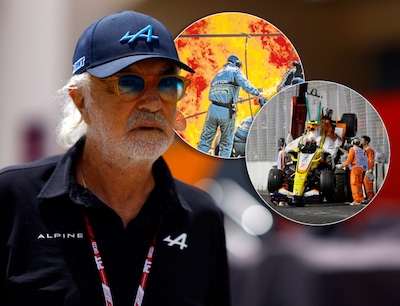 Mar de llamas para Jos Verstappen y un accidente intencional: