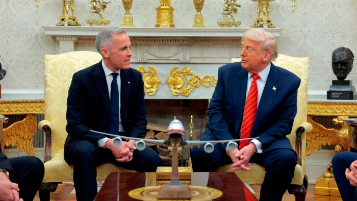 Mark Carney le dice a Donald Trump que Canadá está