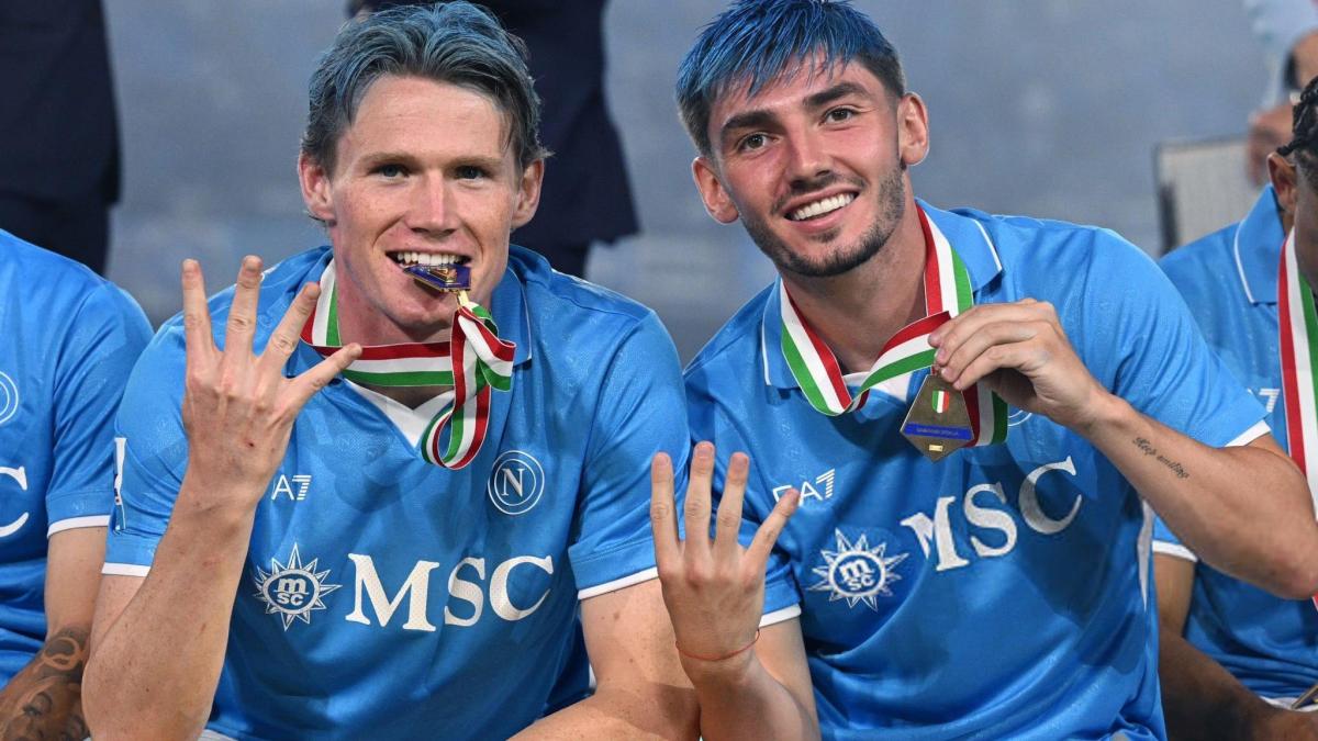 McTominay y Gilmour como Forget y Squair: Two Scudetti Scott