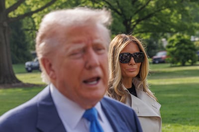 Melania Trump pasó menos de 14 días en Witte Huis: