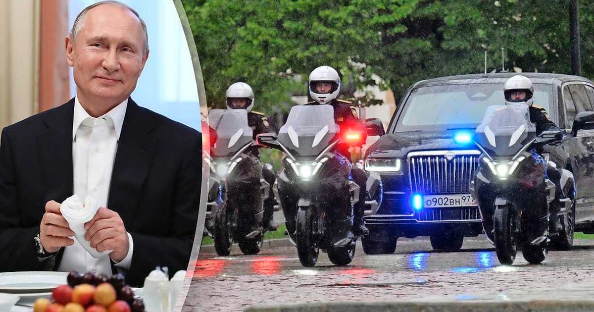 Método paranoico de Putin para reuniones: pruebas de limusina falsas