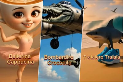 Mirar. "Bombardino Crocodilo" o "Trralalalero Tralala": los niños llaman a