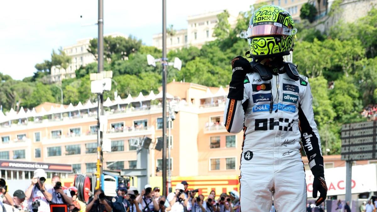 Mónaco, monstruoso Norris pero Ferrari está allí: Leclerc Secondo, Hamilton