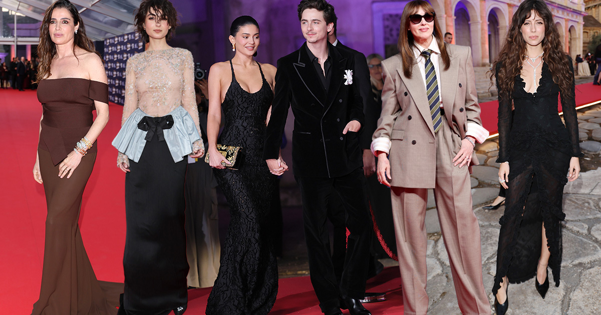 Monica Bellucci Male, Kylie Jenner Pantera, Luisa Ranieri saben a