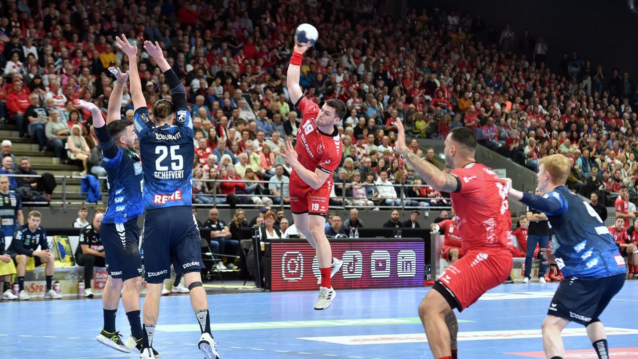 Mt Melsungen gana contra las escenas récord contra los leones