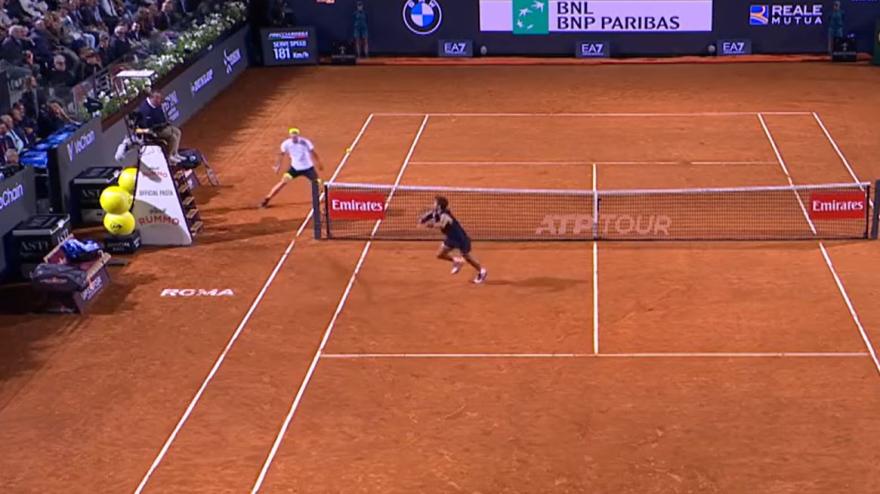 Musetti-zverev, intercambio absurdo! ¿Es el punto del torneo?