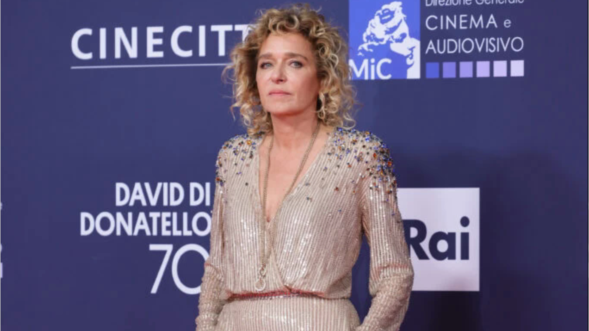 No solo cine. El David Di Donatello mostró un desfile