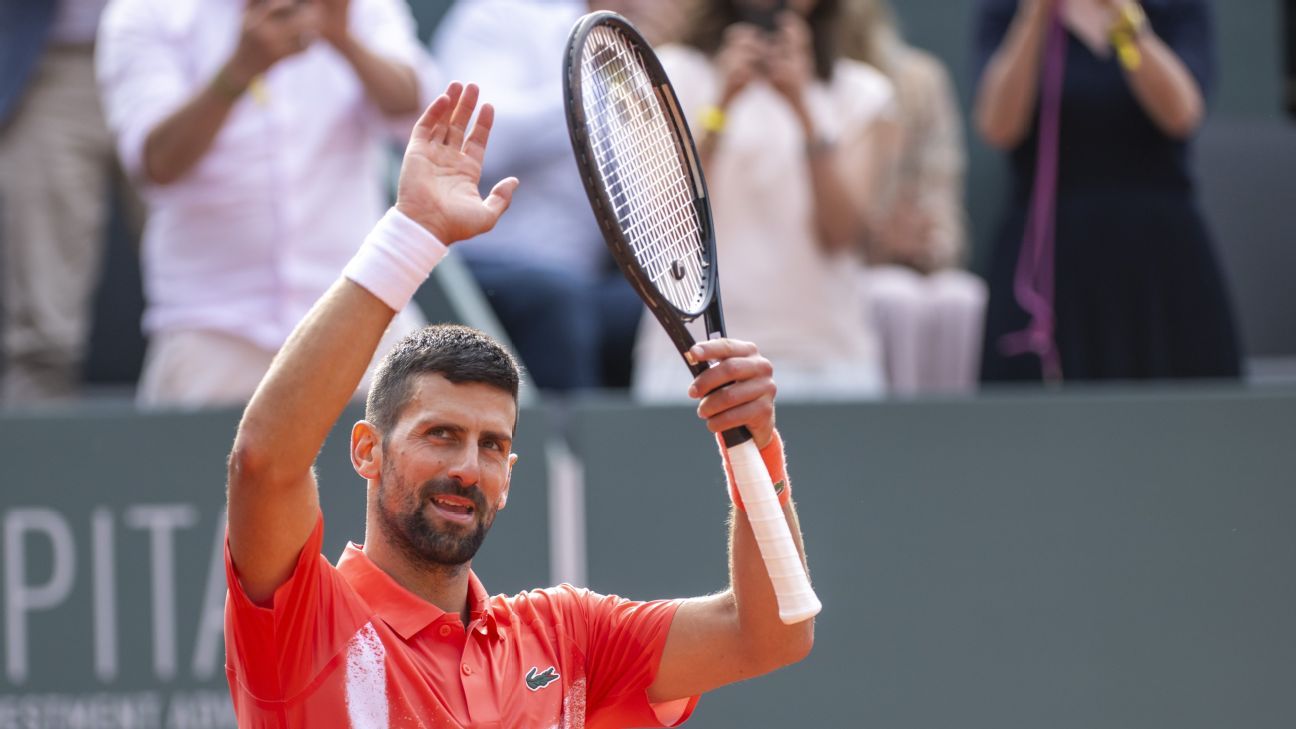 Novak Djokovic gana el Abierto de Ginebra y alcanza su