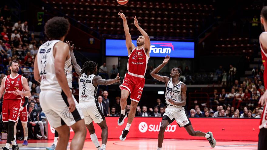 Olimpia Milano-Trento 89-82: Los aspectos más destacados de la raza