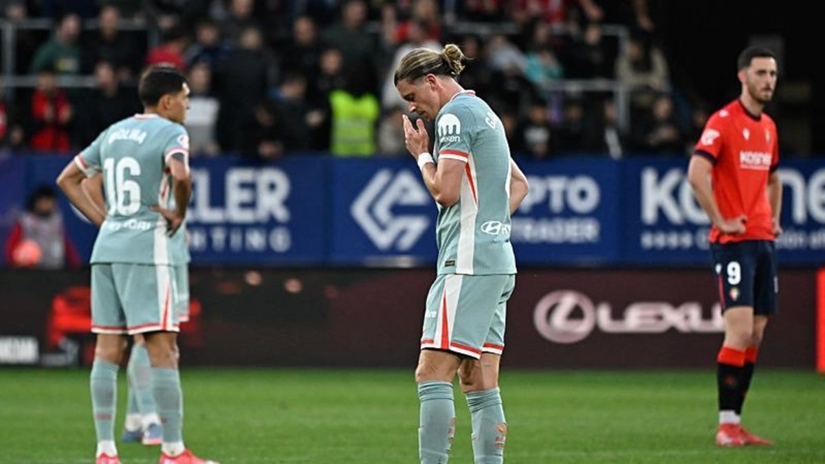 Osasuna 2-0 Atlético de Madrid (Resumen de resultados del partido)