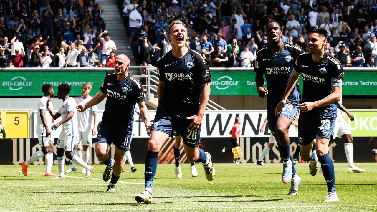 Paderborn gana en la carrera por el lugar de descenso