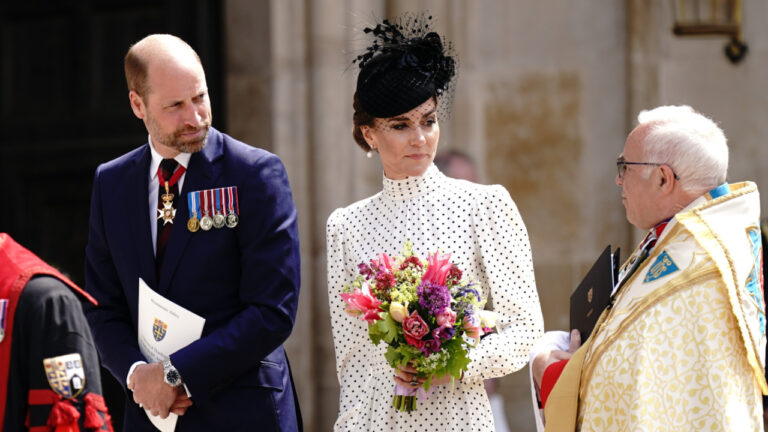 Para la ceremonia en Westminster, la princesa de Gales eligió