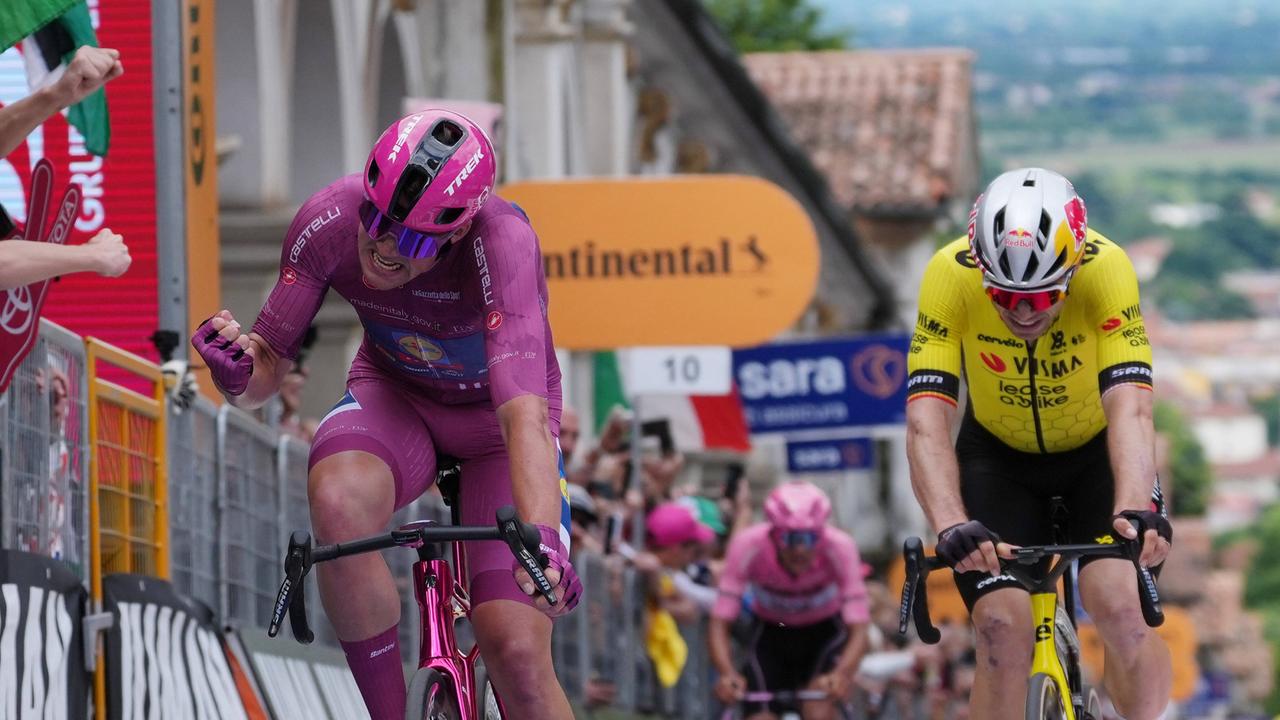Pedersen también corre cuesta arriba el más rápido