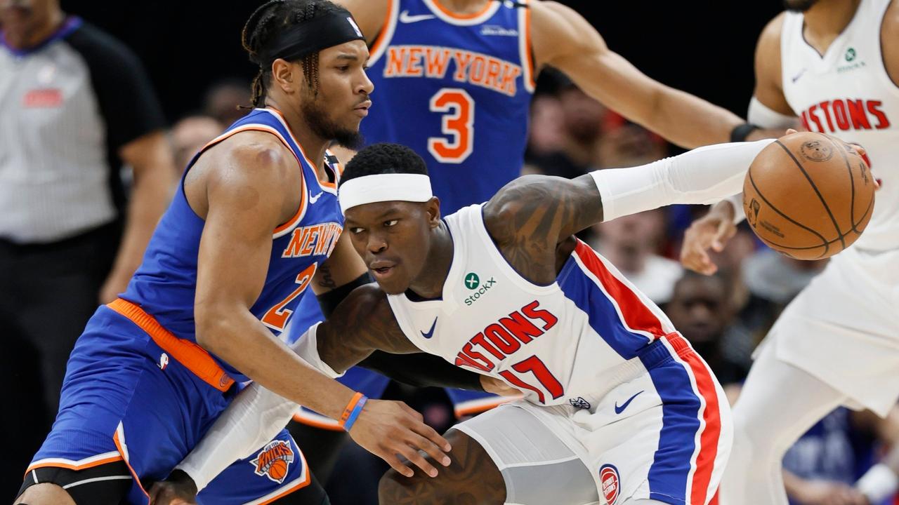 Playoffs de la NBA: la producción de Schröders Detroit Piston