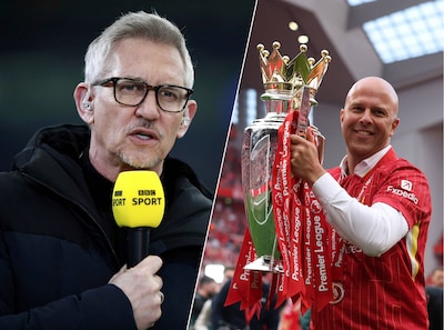 Por BBC en el costado, Gary Lineker recibió hermosas palabras