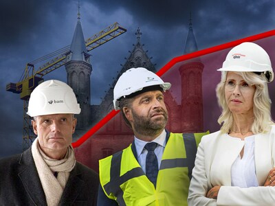 Por qué la renovación Binnenhof se cayó dos mil millones
