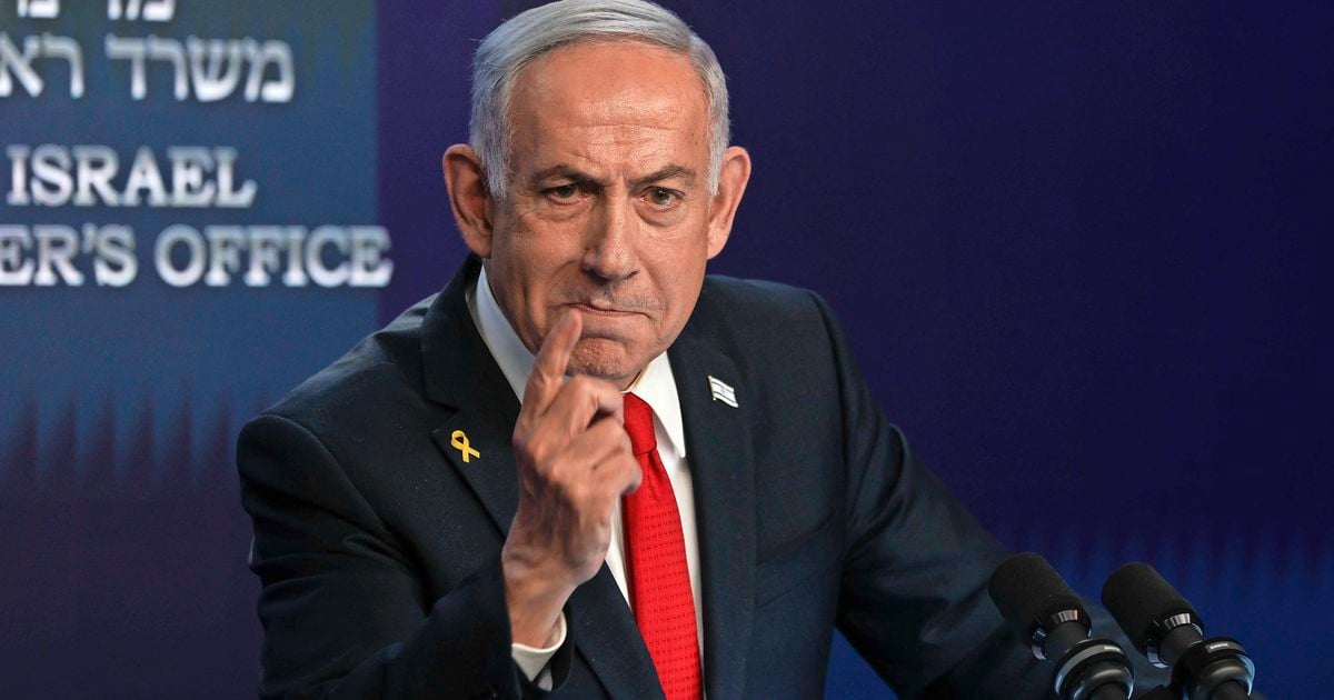 Primer Ministro israelí Netanyahu después del ataque de asesinato en