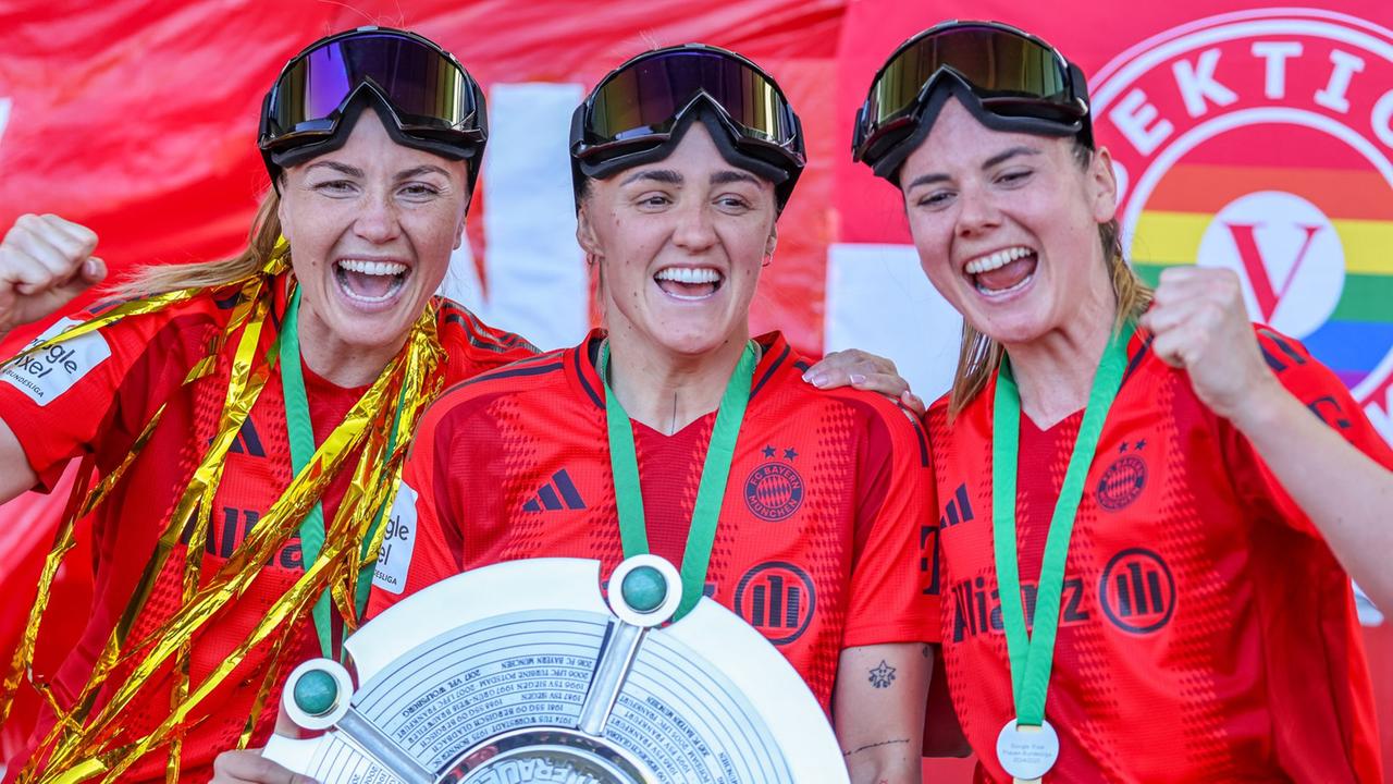 Primeros goles, luego Lametta - FCB Women celebran el campeonato
