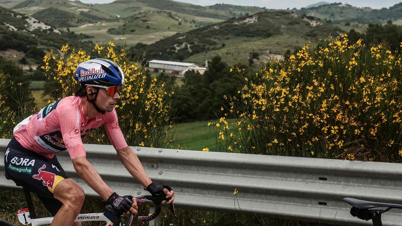 Primoz Roglic en Giro d'Italia: Relajado de nuevo a la