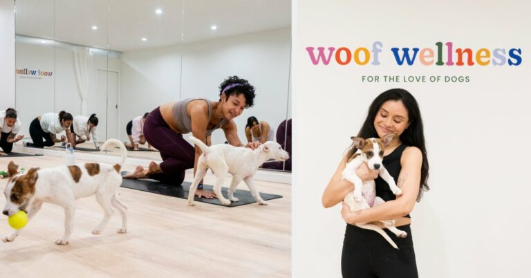 Probé el yoga de cachorros y tuve la mejor experiencia