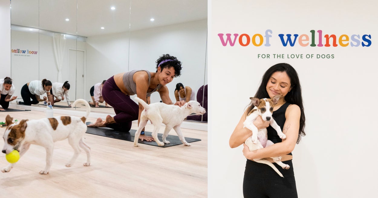 Probé el yoga de cachorros y tuve la mejor experiencia