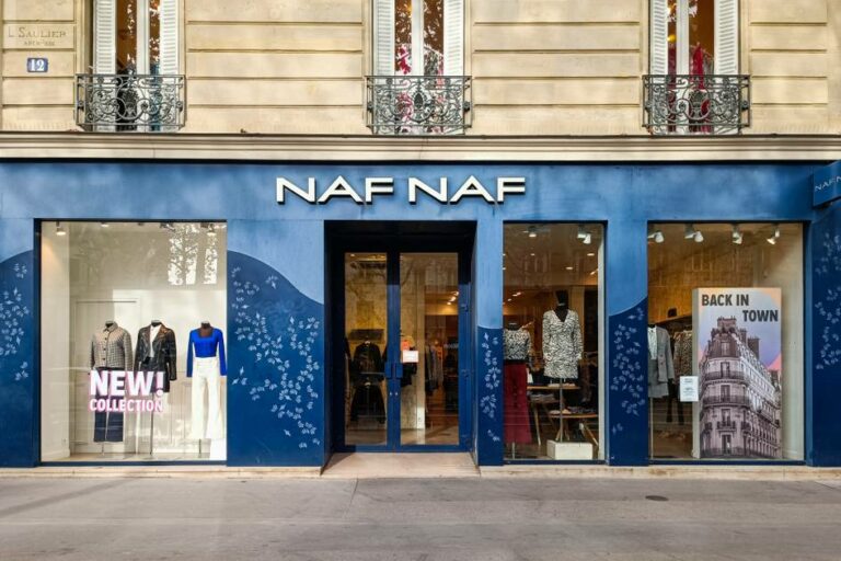 Procedimientos de bancarrota de la marca de marca francesa NAF