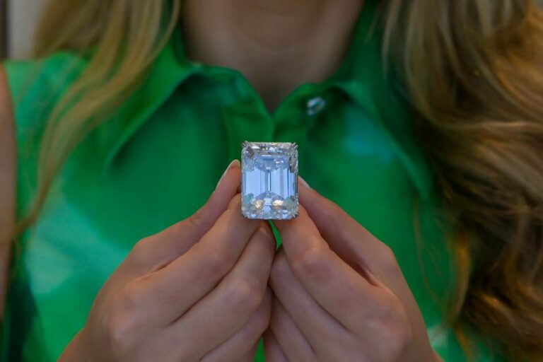 Raramente Blue Diamond logra $ 21.5 millones en una subasta