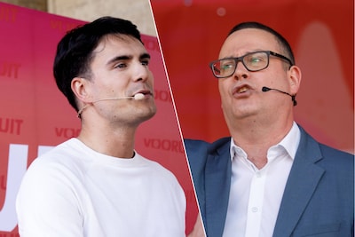 Rousseau (Vooruit) y Hedebouw (PVDA) en el clinch: "No hacer