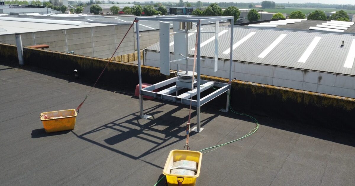 SCOOP: Nieuwpoort obtiene tres molinos de viento verticales sin sombra