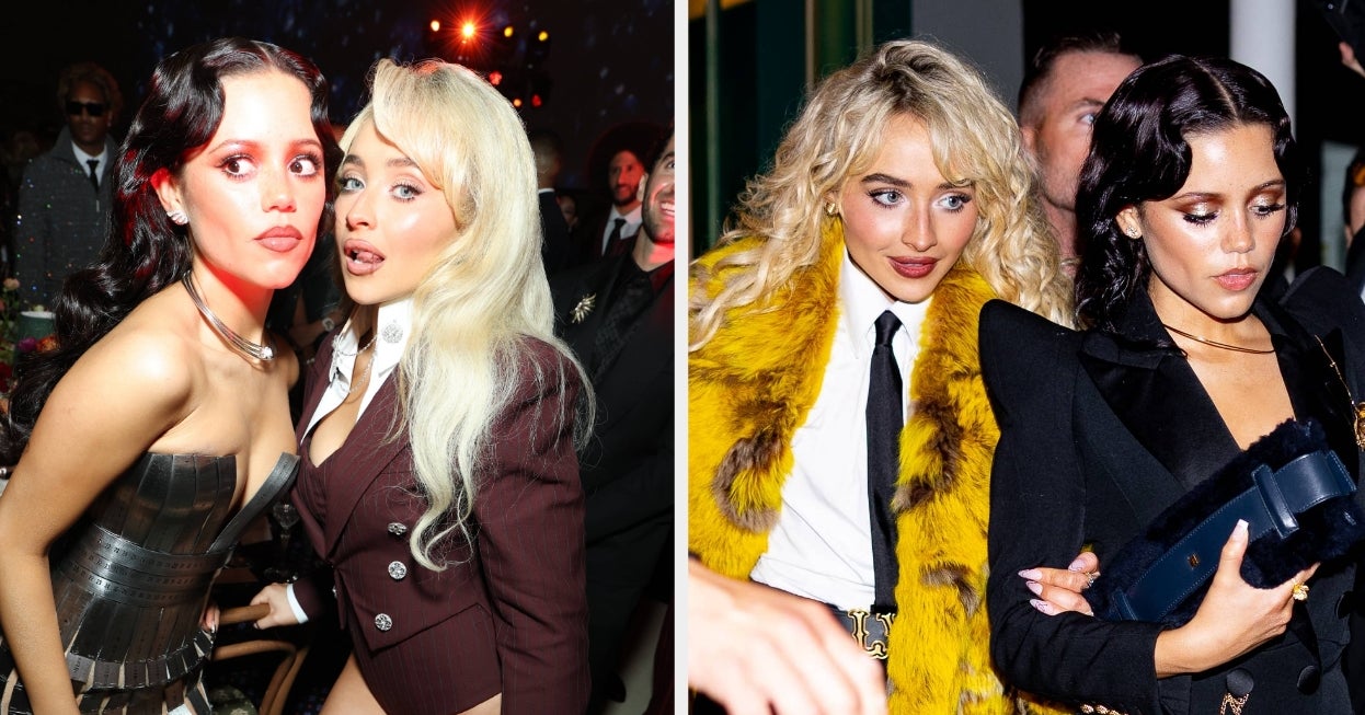 Sabrina Carpenter y Jenna Ortega asistieron a una Gala Met