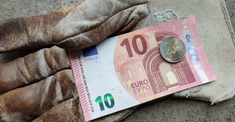 Salarios, 6.2 millones de trabajadores ganan menos de mil euros