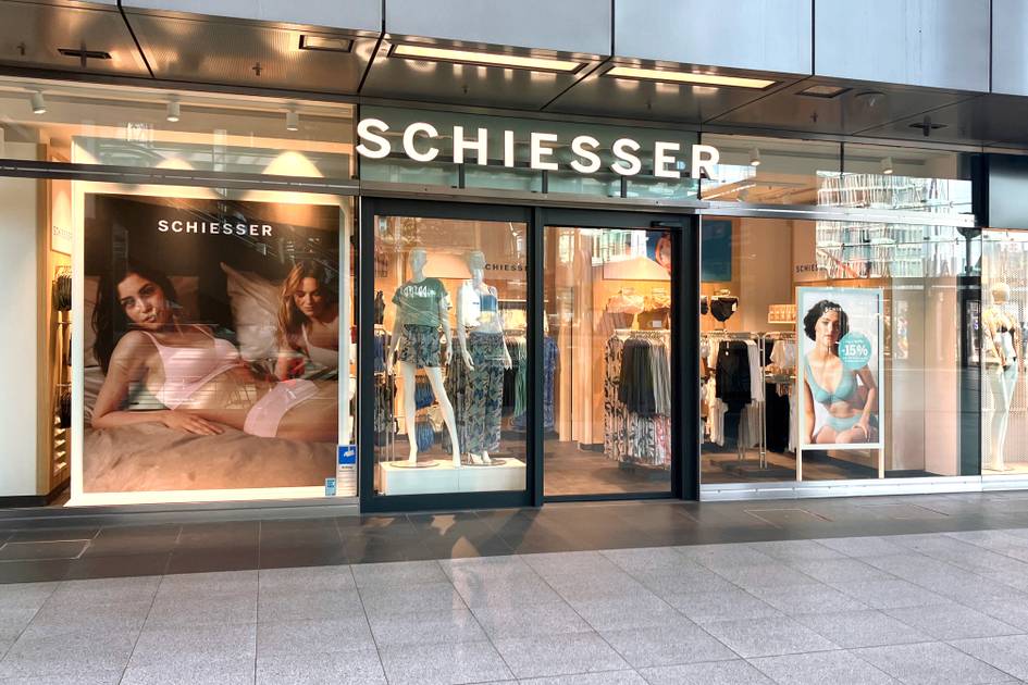 Schiesser abre nuevas tiendas en la estación central de Berlín