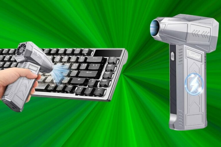 Su teclado es asqueroso y polvoriento. Este práctico gadget expulsará