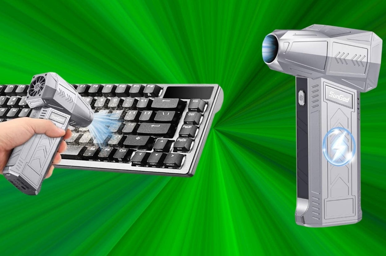 Su teclado es asqueroso y polvoriento. Este práctico gadget expulsará