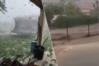Sur de Francia en el agarre de mal tiempo devastador: