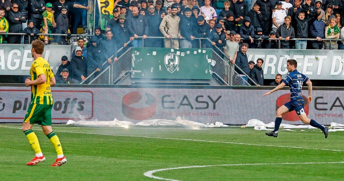 Telstar en play-offs de semifinales: Duel se detuvo definitivamente después