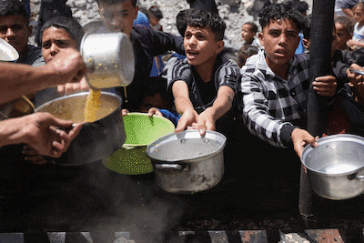 Testimoniza sobre el hambre en Gaza Shudder: "Chico vendió el